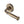 Lincoln Door Handle on Round Rose by M Marcus - Heritage Brass