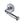 Lincoln Door Handle on Round Rose by M Marcus - Heritage Brass