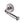Lincoln Door Handle on Round Rose by M Marcus - Heritage Brass