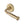 Lincoln Door Handle on Round Rose by M Marcus - Heritage Brass