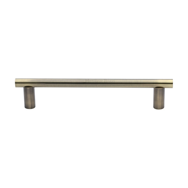 M Marcus - Heritage Brass, Round Bar Door Pull Handle - V2059, Door Pull Handles, Door Pull Handles