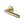 Bauhaus Mitre Reeded Door Handle on Round Rose by M Marcus - Heritage Brass