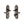 Meridian Door Handle on Plate by M Marcus - Heritage Brass