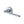 Metro Angled Door Handle on Round Rose by M Marcus - Heritage Brass