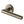 Athena Door Handle on Round Rose - Antique Brass