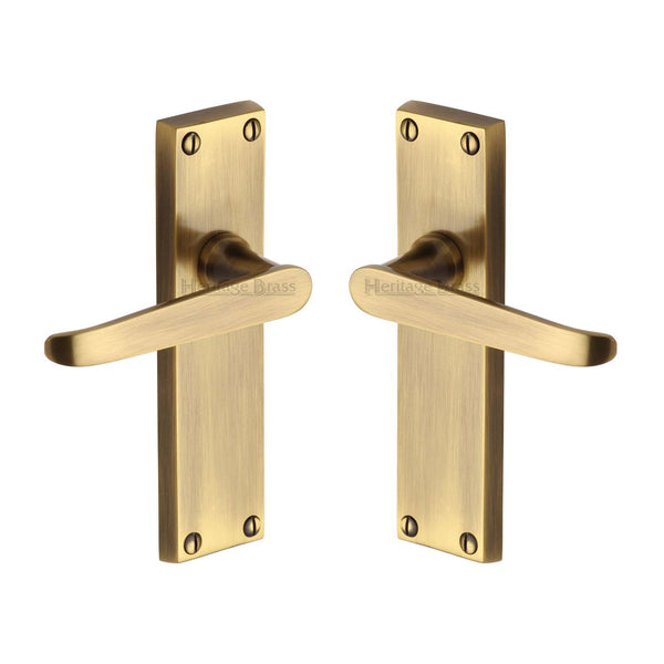 Victoria Door Handle on Plate