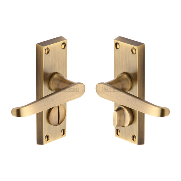 Victoria Short Door Handle on Plate