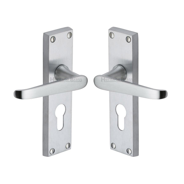 Victoria Door Handle on Plate