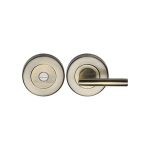 Round Bathroom Turn & Release - V4044 by M Marcus - Heritage Brass