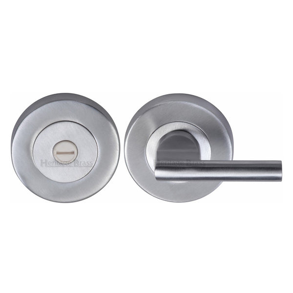 M Marcus - Heritage Brass, Round Bathroom Turn & Release - V4044, Escutcheons & Privacy Thumbturns, Turn & Release