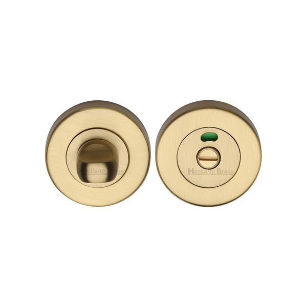 Indicator Bathroom Turn & Release - V4046 by M Marcus - Heritage Brass