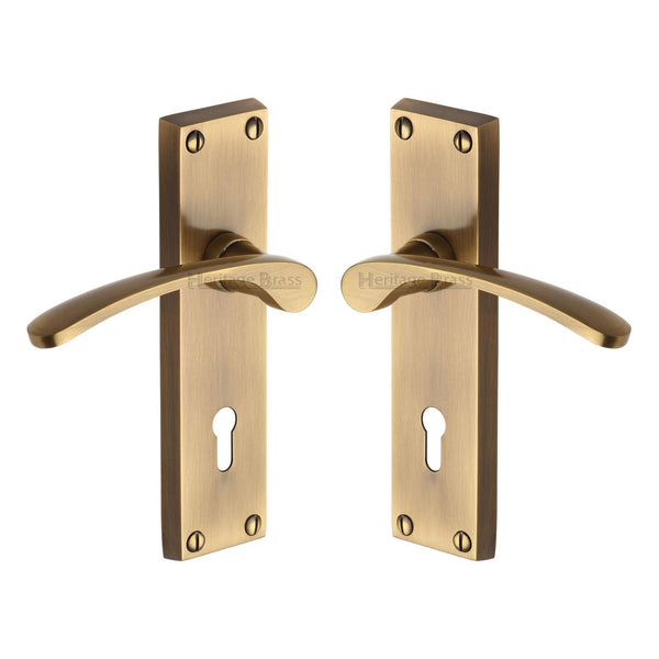 Sophia Door Handle on Plate