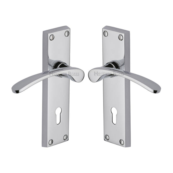 Sophia Door Handle on Plate