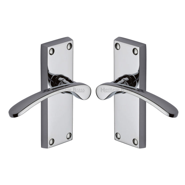 Sophia Short Door Handle on Plate