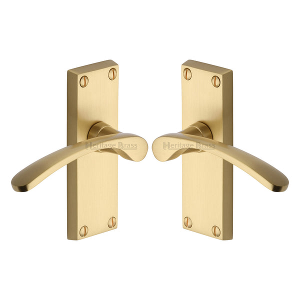 Sophia Short Door Handle on Plate