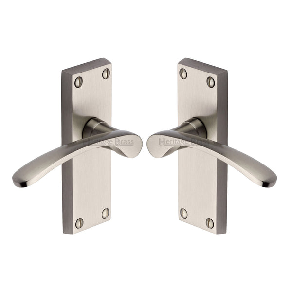 Sophia Short Door Handle on Plate