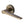 Gio Door Handle on Round Rose - Antique Brass