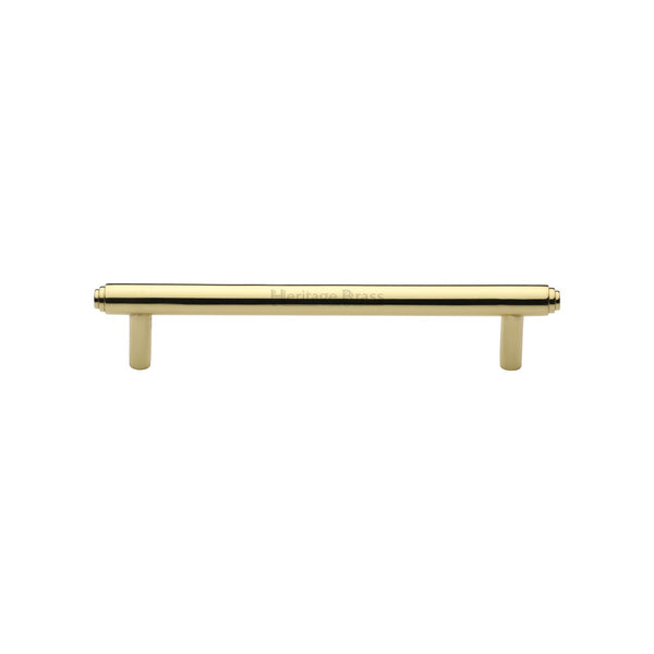 M Marcus - Heritage Brass, Step Cabinet Pull Handle, Cabinet Hardware, Cabinet Pull Handles