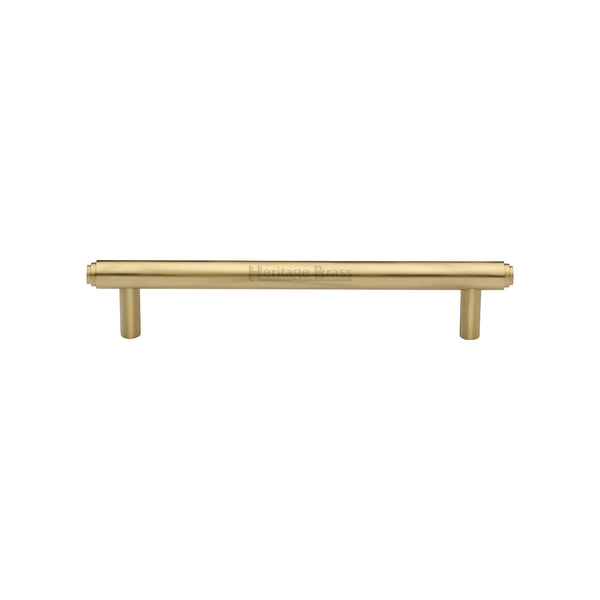 M Marcus - Heritage Brass, Step Cabinet Pull Handle, Cabinet Hardware, Cabinet Pull Handles