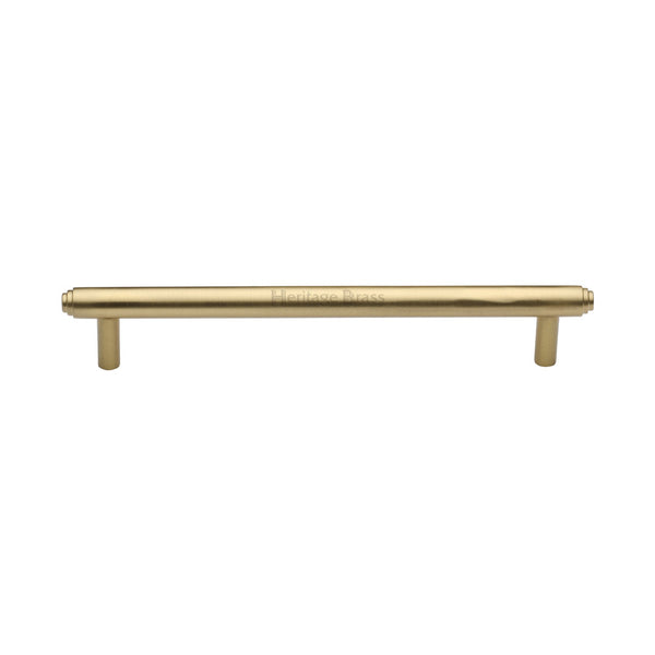 M Marcus - Heritage Brass, Step Cabinet Pull Handle, Cabinet Hardware, Cabinet Pull Handles