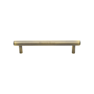 Hexagon Profile Cabinet Pull Handle by M Marcus - Heritage Brass