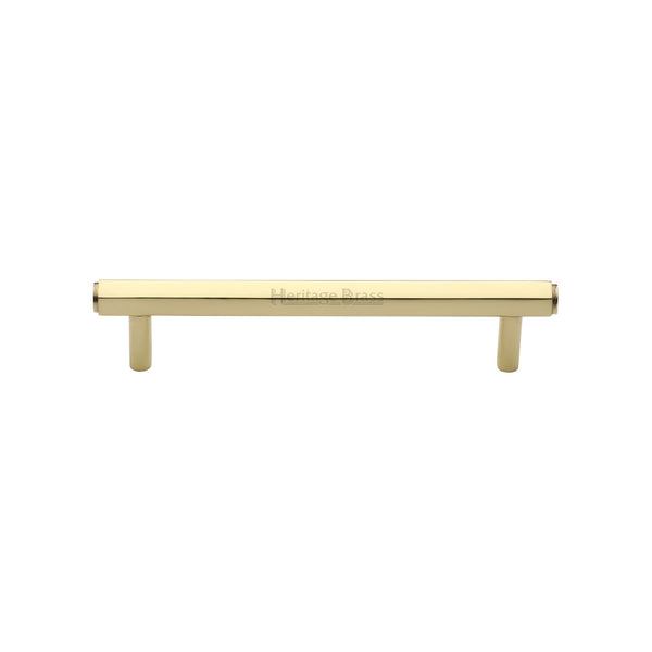 Hexagon Profile Cabinet Pull Handle by M Marcus - Heritage Brass