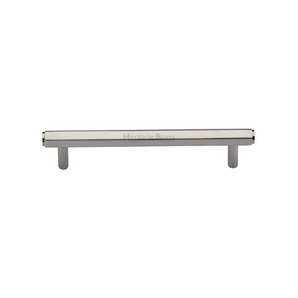 M Marcus - Heritage Brass, Hexagon Profile Cabinet Pull Handle, Cabinet Hardware, Cabinet Pull Handles