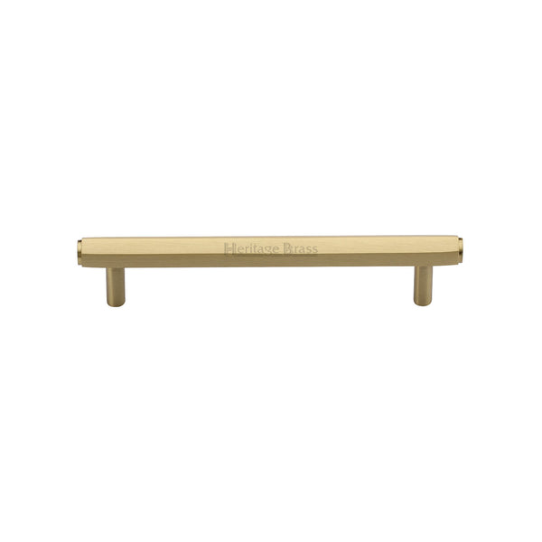 Hexagon Profile Cabinet Pull Handle by M Marcus - Heritage Brass
