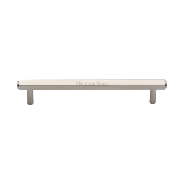 Hexagon Profile Cabinet Pull Handle by M Marcus - Heritage Brass