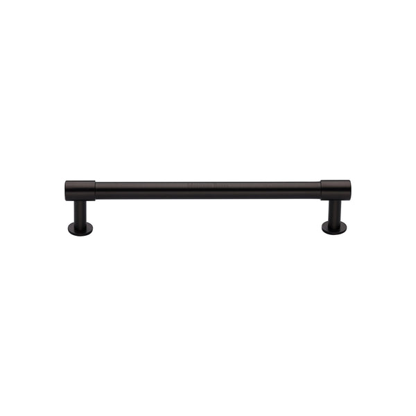 Phoenix Cabinet Pull Handle with Rose by M Marcus - Heritage Brass