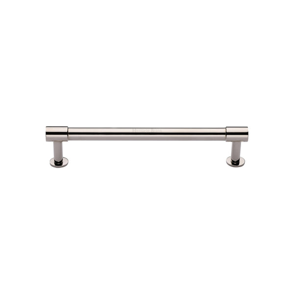 Phoenix Cabinet Pull Handle with Rose by M Marcus - Heritage Brass