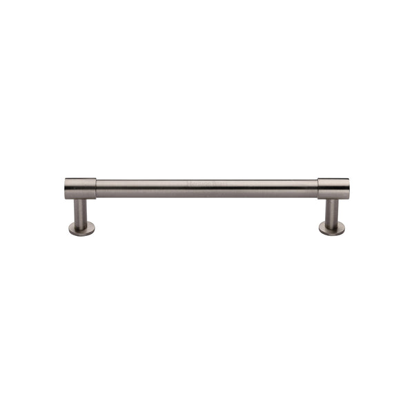Phoenix Cabinet Pull Handle with Rose by M Marcus - Heritage Brass