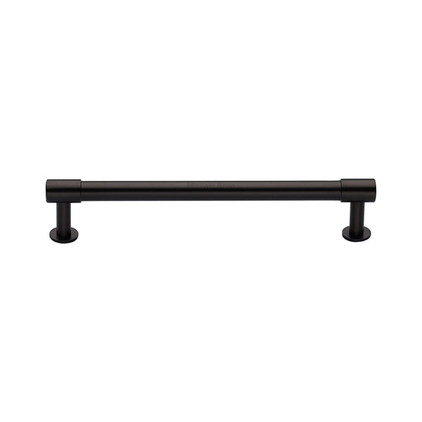 Phoenix Cabinet Pull Handle with Rose by M Marcus - Heritage Brass