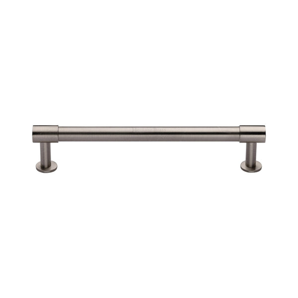 M Marcus - Heritage Brass, Phoenix Cabinet Pull Handle with Rose, Cabinet Hardware, Cabinet Pull Handles