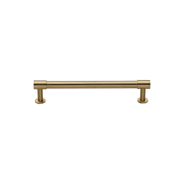 Phoenix Cabinet Pull Handle with Rose by M Marcus - Heritage Brass
