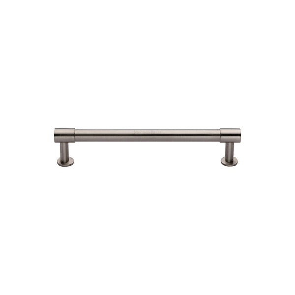 Phoenix Cabinet Pull Handle with Rose by M Marcus - Heritage Brass