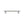 Contour Cabinet Pull Handle with Rose by M Marcus - Heritage Brass
