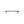 Knurled Cabinet Pull Handle - Antique Brass - 128 mm