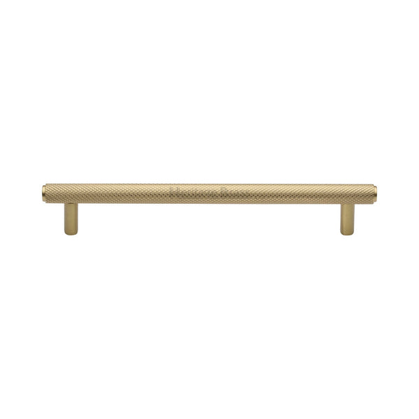 M Marcus - Heritage Brass, Knurled Cabinet Pull Handle, Cabinet Hardware, Cabinet Pull Handles