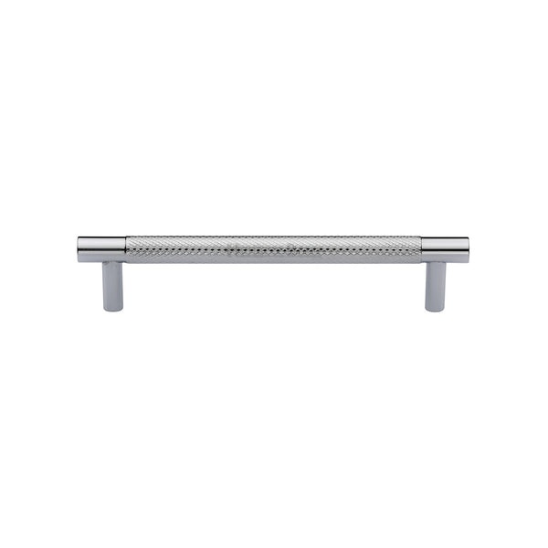 M Marcus - Heritage Brass, Partial Knurled Cabinet Pull Handle, Cabinet Hardware, Cabinet Pull Handles