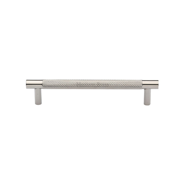 M Marcus - Heritage Brass, Partial Knurled Cabinet Pull Handle, Cabinet Hardware, Cabinet Pull Handles