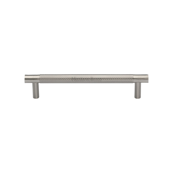 Partial Knurled Cabinet Pull Handle by M Marcus - Heritage Brass