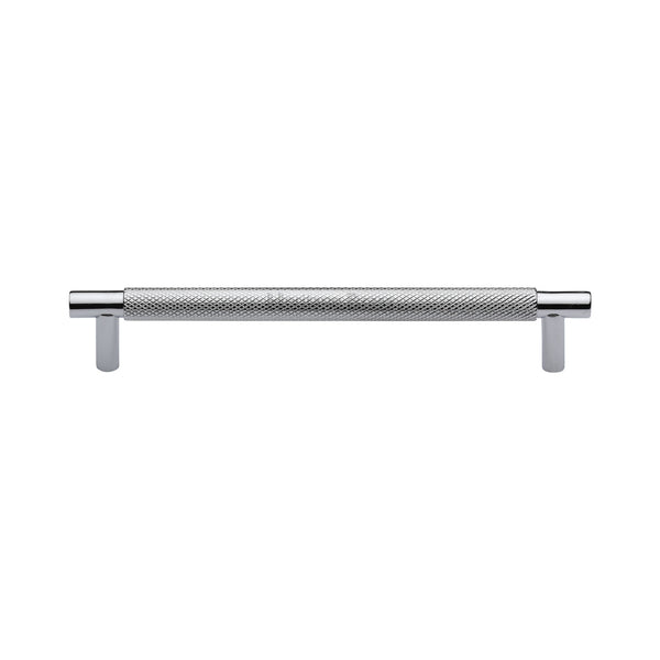 Partial Knurled Cabinet Pull Handle by M Marcus - Heritage Brass