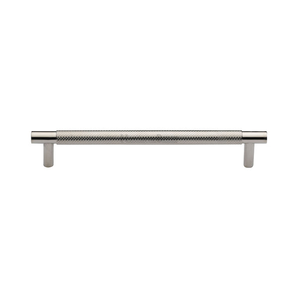 Partial Knurled Cabinet Pull Handle by M Marcus - Heritage Brass
