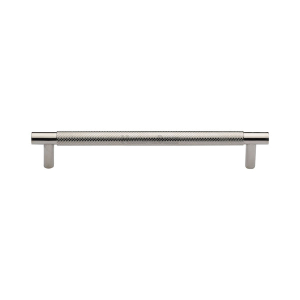 M Marcus - Heritage Brass, Partial Knurled Cabinet Pull Handle, Cabinet Hardware, Cabinet Pull Handles