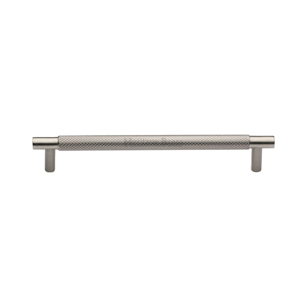 Partial Knurled Cabinet Pull Handle by M Marcus - Heritage Brass