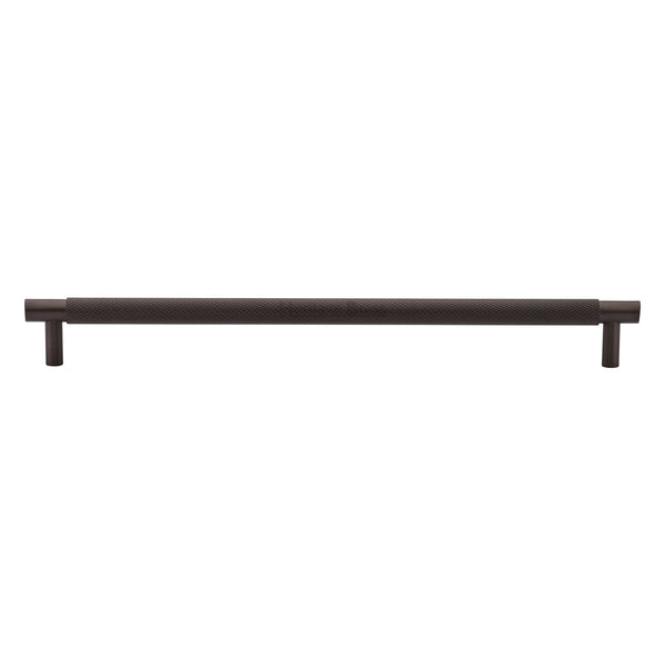 Partial Knurled Cabinet Pull Handle by M Marcus - Heritage Brass