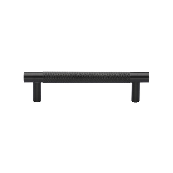 Partial Knurled Cabinet Pull Handle by M Marcus - Heritage Brass