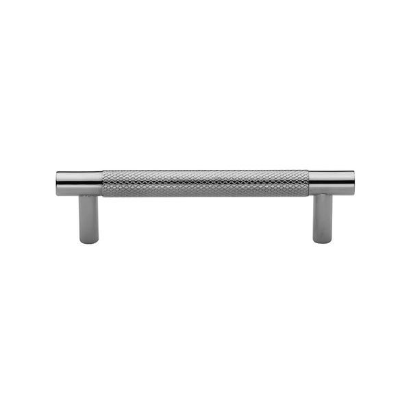 Partial Knurled Cabinet Pull Handle by M Marcus - Heritage Brass