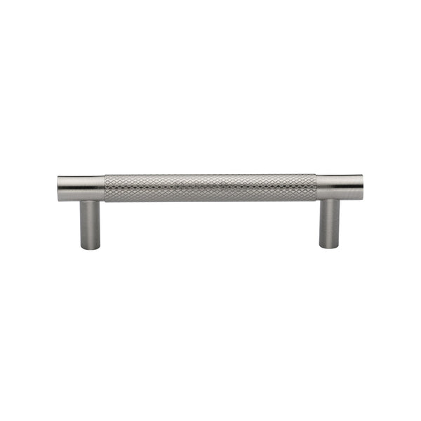 Partial Knurled Cabinet Pull Handle by M Marcus - Heritage Brass